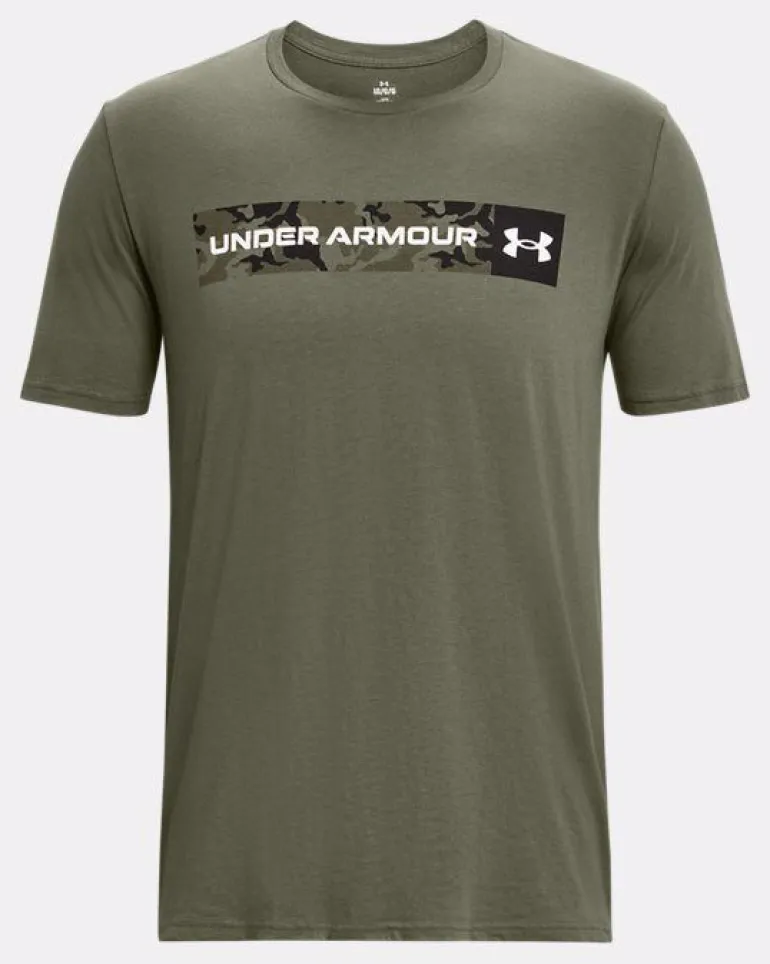 T-SHIRT A MANICA CORTA DA UOMO UNDER ARMOUR UA CAMO CHEST STRIPE 1376830 0390