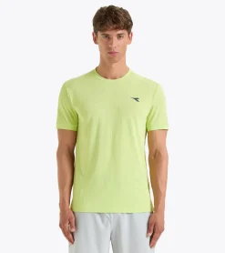 T-SHIRT A MANICA CORTA DA TENNIS DA UOMO DIADORA ICON SHADOW LIME 102.180780 70329