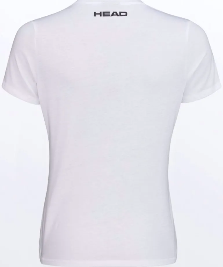 T-SHIRT A MANICA CORTA DA DONNA HEAD PADEL SPW BIANCA