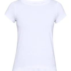 T-SHIRT A MANICA CORTA DA DONNA UNDER ARMOUR HG ARMOUR WHITE 1328964 100