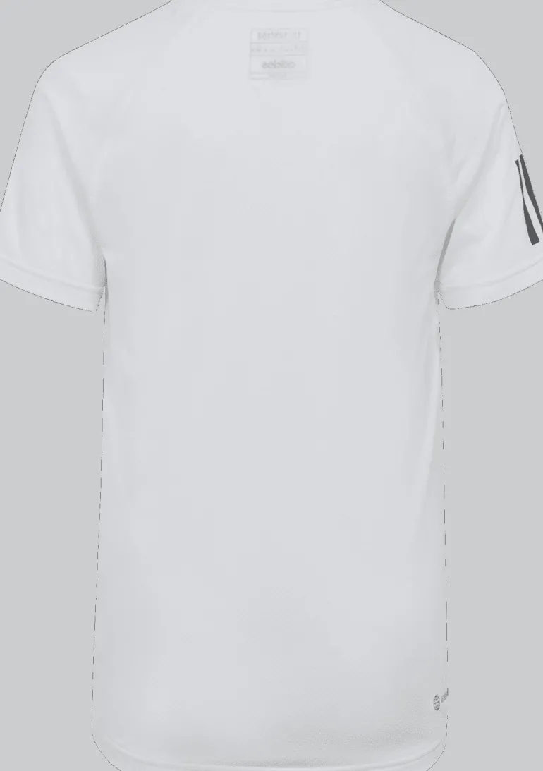 T-SHIRT A MANICA CORTA DA TENNIS JUNIOR ADIDAS CLUTEE WHITE HS0551