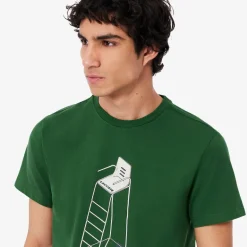 T-SHIRT A MANICA CORTA DA UOMO LACOSTE TH2101 S30