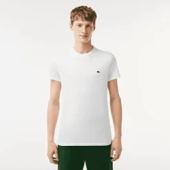 T-SHIRT A MANICA CORTA DA UOMO LACOSTE TH6709 001