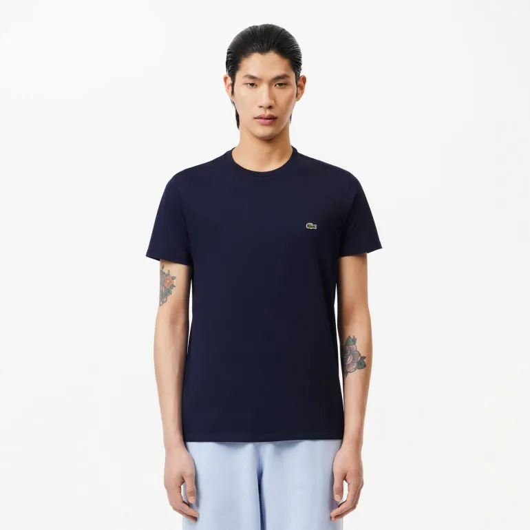 T-SHIRT A MANICA CORTA DA UOMO LACOSTE TH6709 166