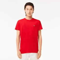 T-SHIRT A MANICA CORTA DA UOMO LACOSTE TH6709 240