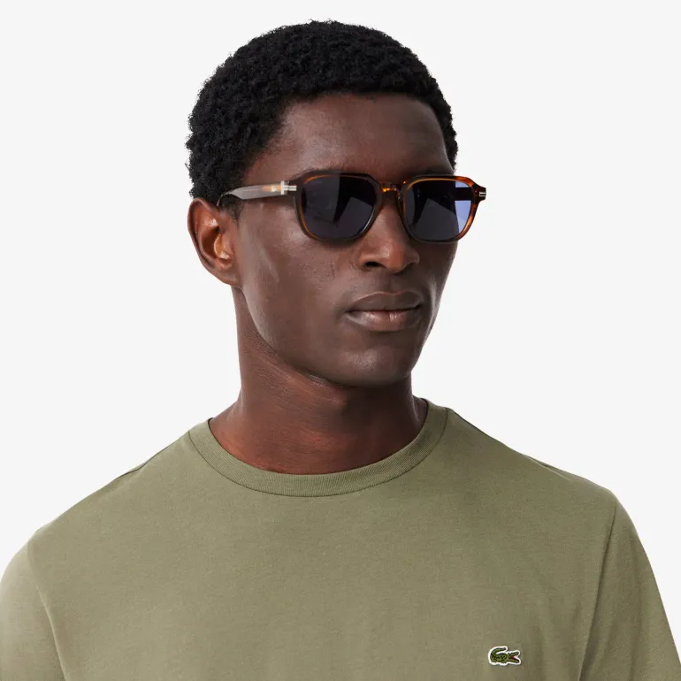 T-SHIRT A MANICA CORTA DA UOMO LACOSTE TH6709 BMY