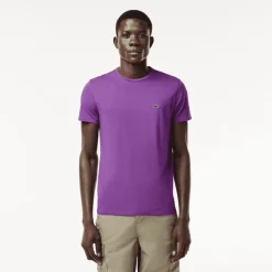 T-SHIRT A MANICA CORTA DA UOMO LACOSTE TH6709 IY2