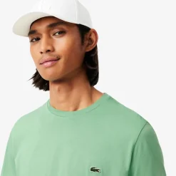 T-SHIRT A MANICA CORTA DA UOMO LACOSTE TH6709 TTF