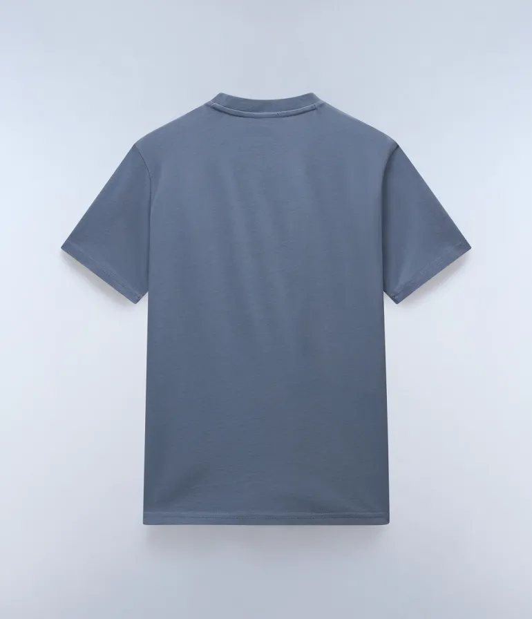 T-SHIRT A MANICA CORTA DA UOMO NAPAPIJRI S-AYLMER NP0A4HTO G1Y