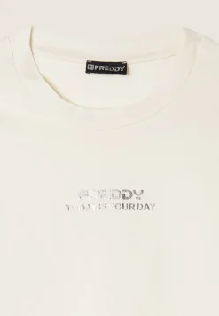T-SHIRT A MANICA CORTA DA DONNA FREDDY S25WMCT5 W77