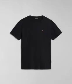T-SHIRT A MANICA CORTA DA UOMO NAPAPIJRI SALIS SUM BLAC NP0A4H8D 041