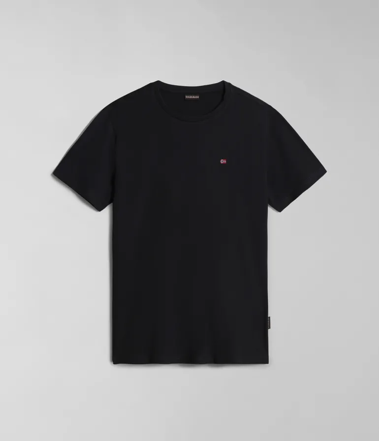 T-SHIRT A MANICA CORTA DA UOMO NAPAPIJRI SALIS SUM BLAC NP0A4H8D 041