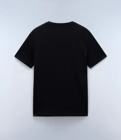 T-SHIRT A MANICA CORTA DA UOMO NAPAPIJRI SALIS SUM BLAC NP0A4H8D 041