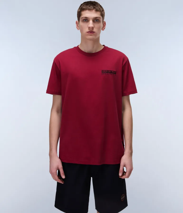 T-SHIRT A MANICA CORTA DA UOMO NAPAPIJRI S-VIGNONI BACK SS NP0A4ILX R1E