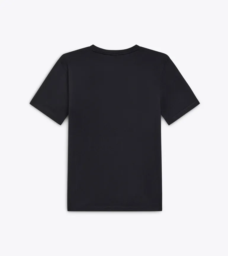 T-SHIRT A MANICA CORTA DA UOMO DIADORA ESS. SPORTS IV BLACK 102.181182 80013