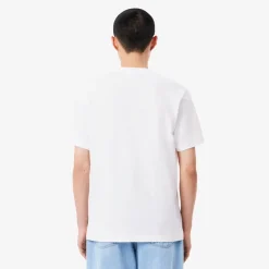 T-SHIRT A MANICA CORTA DA UOMO LACOSTE TH2827 001