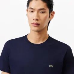 T-SHIRT A MANICA CORTA DA UOMO LACOSTE TH6709 166