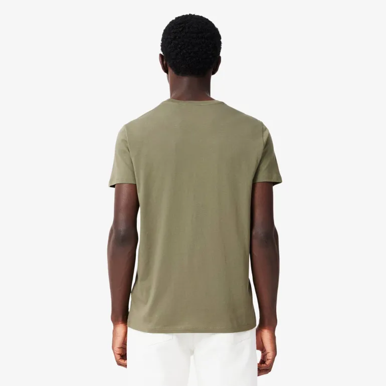T-SHIRT A MANICA CORTA DA UOMO LACOSTE TH6709 BMY