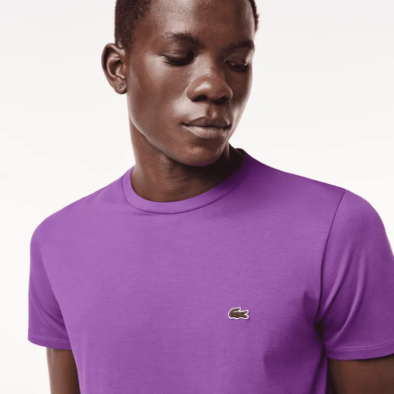 T-SHIRT A MANICA CORTA DA UOMO LACOSTE TH6709 IY2