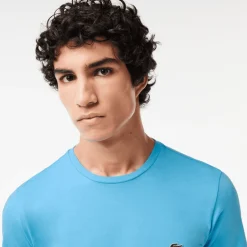 T-SHIRT A MANICA CORTA DA UOMO LACOSTE TH6709 IY3