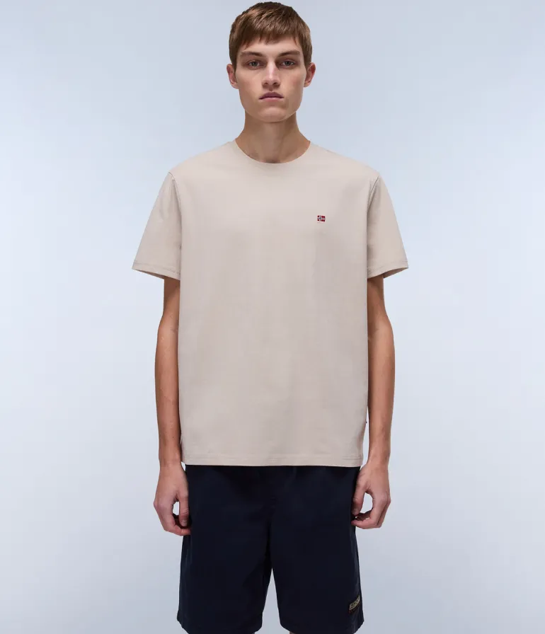 T-SHIRT A MANICA CORTA DA UOMO NAPAPIJRI SALIS SS SUM NP0A4H8D N1P