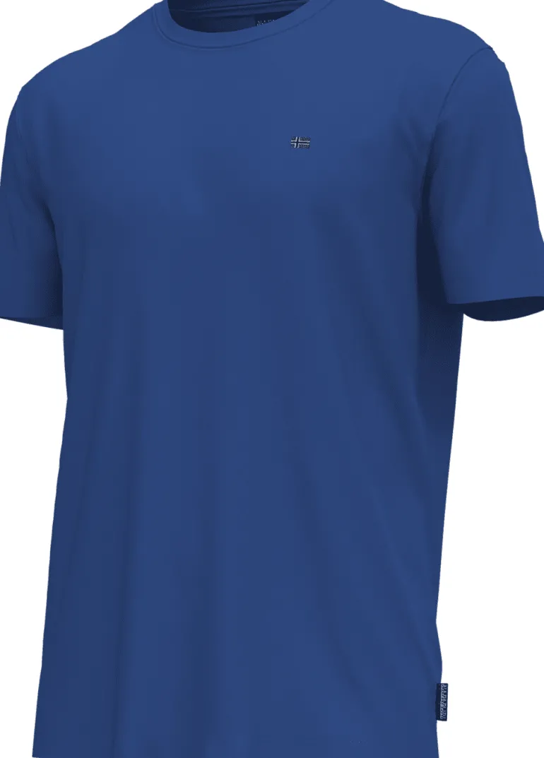 T-SHIRT A MANICA CORTA DA UOMO NAPAPIJRI SALIS SUM BLUE LAPIS NP0A4H8D B2L