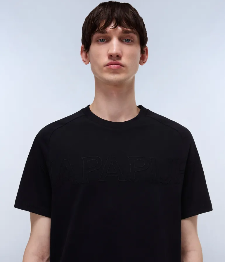 T-SHIRT A MANICA CORTA DA UOMO NAPAPIJRI S-AMBRA SS NP0A4IEG 941
