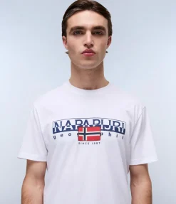 T-SHIRT A MANICA CORTA DA UOMO NAPAPIJRI S-AYLMER NP0A4HTO 002