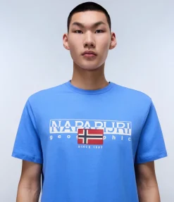 T-SHIRT A MANICA CORTA DA UOMO NAPAPIJRI S-AYLMER NP0A4HTO B2V