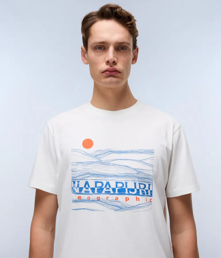 T-SHIRT A MANICA CORTA DA UOMO NAPAPIJRI S-BUTI SS NP0A4INM 206