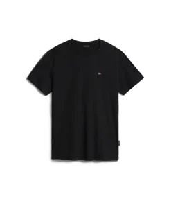 T-SHIRT A MANICA CORTA DA UOMO NAPAPIJRI SALIS SUM BLAC NP0A4H8D 041