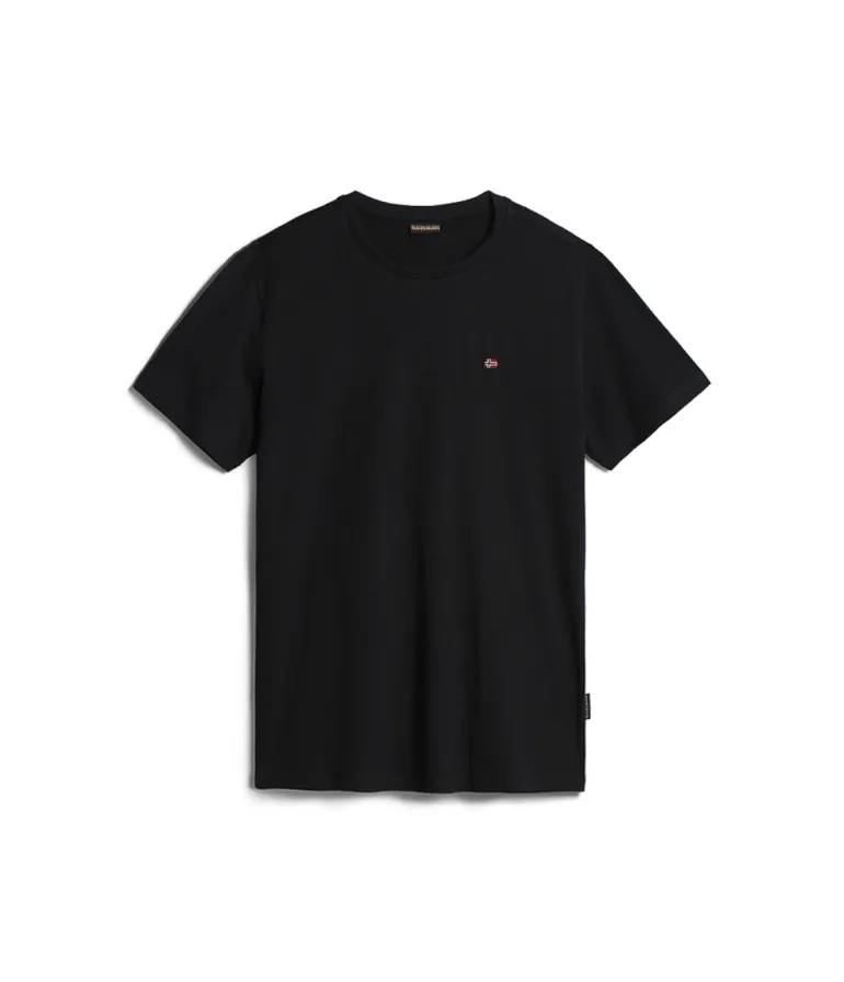 T-SHIRT A MANICA CORTA DA UOMO NAPAPIJRI SALIS SUM BLAC NP0A4H8D 041