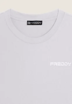 T-SHIRT A MANICA CORTA DA DONNA FREDDY F4WCRT2 ZFLO74