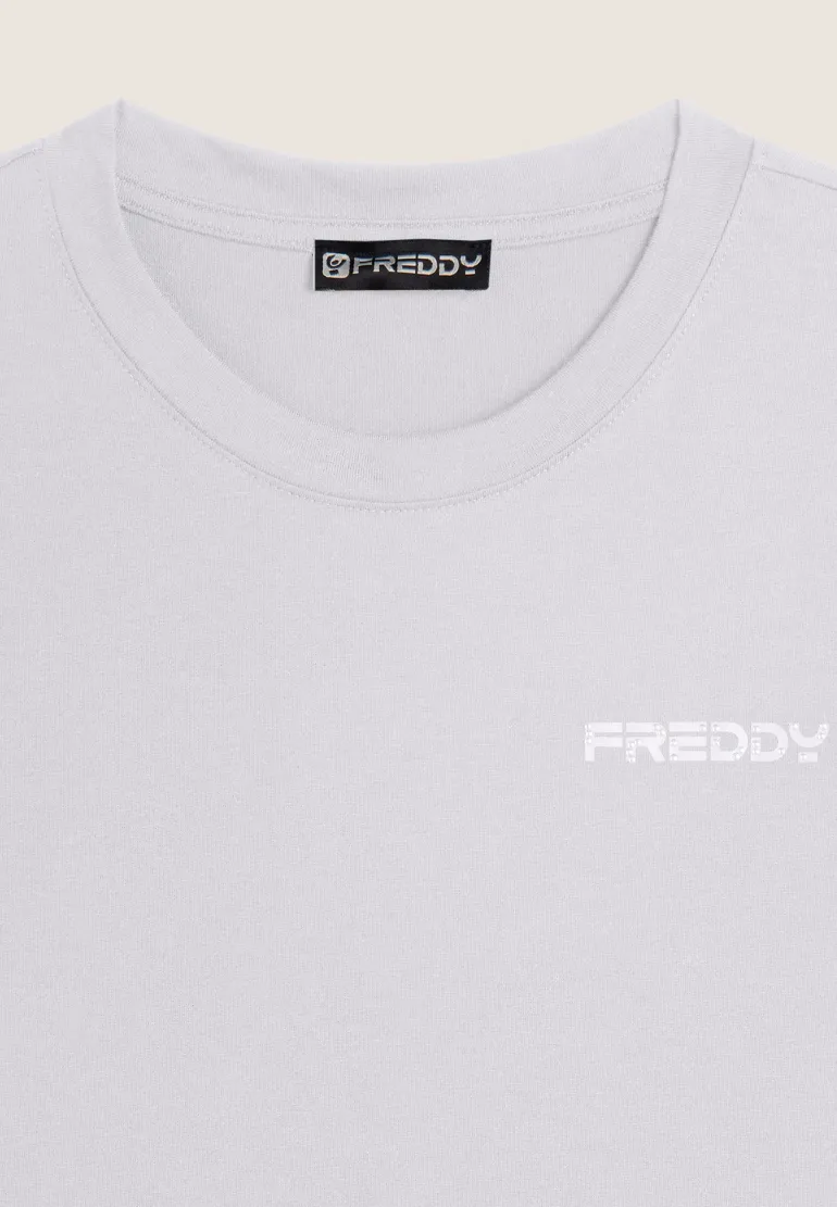 T-SHIRT A MANICA CORTA DA DONNA FREDDY F4WCRT2 ZFLO74