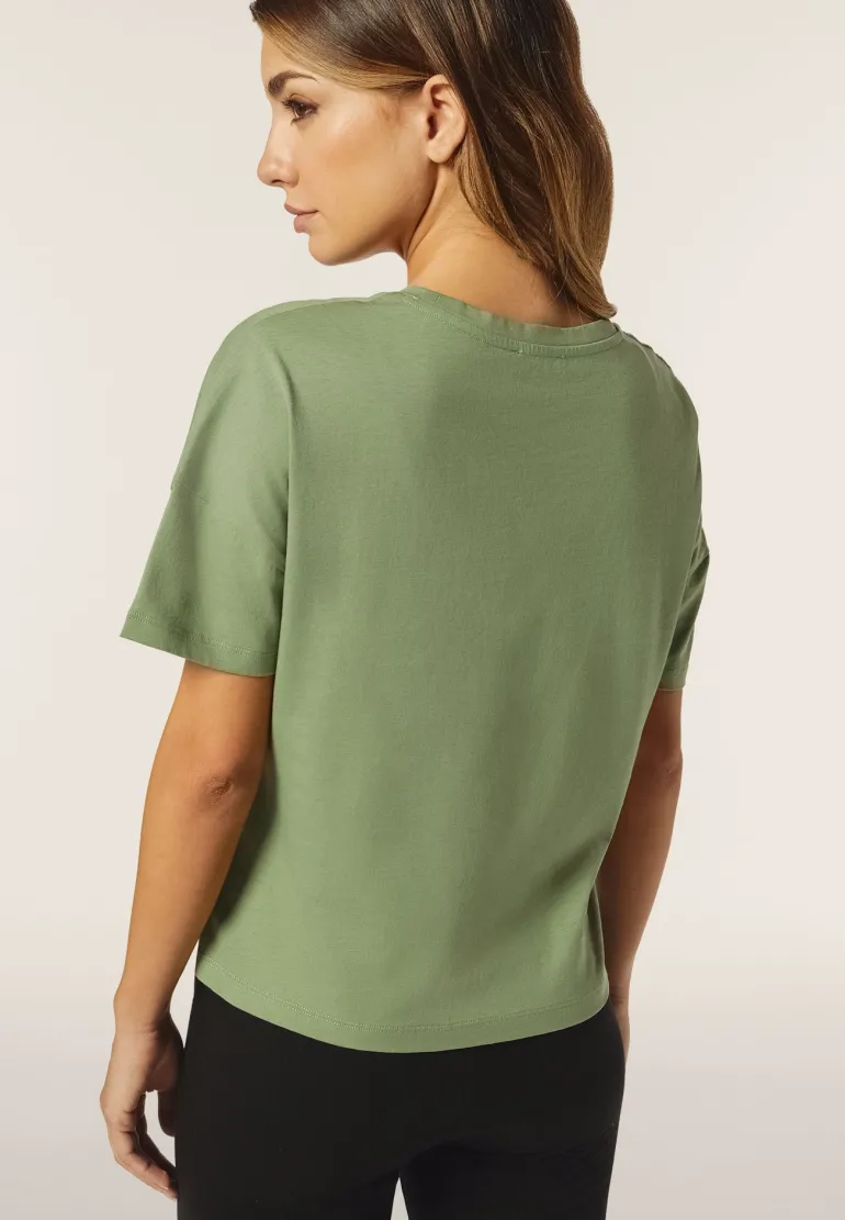T-SHIRT A MANICA CORTA DA DONNA FREDDY F4WMVT1 V46