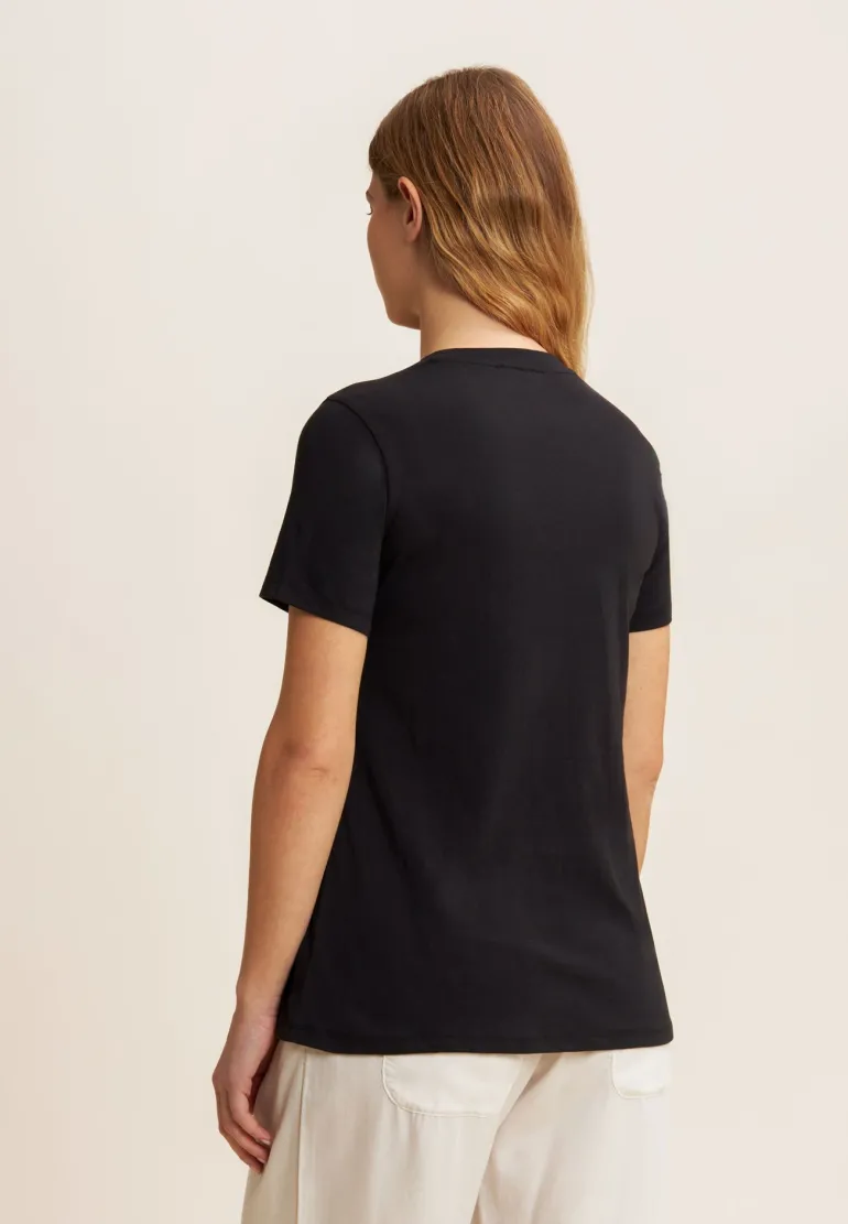 T-SHIRT A MANICA CORTA DA DONNA FREDDY S25WCRT2 N
