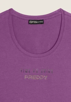 T-SHIRT A MANICA CORTA DA DONNA FREDDY S25WCRT3 F118