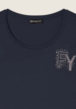 T-SHIRT A MANICA CORTA DA DONNA FREDDY S25WCXT3 B109
