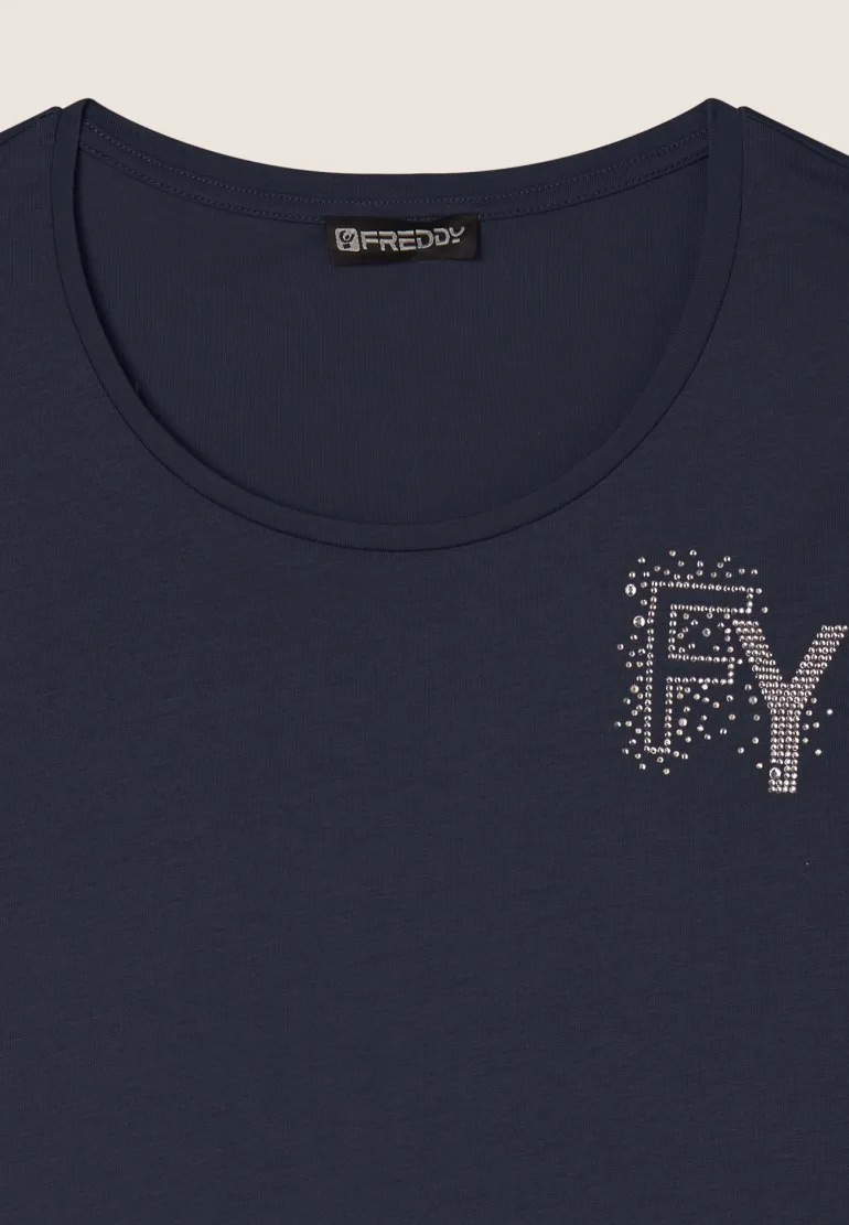 T-SHIRT A MANICA CORTA DA DONNA FREDDY S25WCXT3 B109