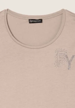 T-SHIRT A MANICA CORTA DA DONNA FREDDY S25WCXT3 P106