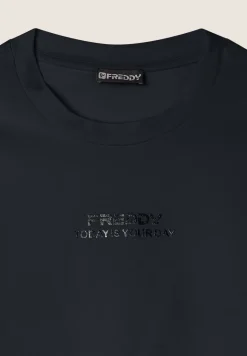 T-SHIRT A MANICA CORTA DA DONNA FREDDY S25WMCT5 N28