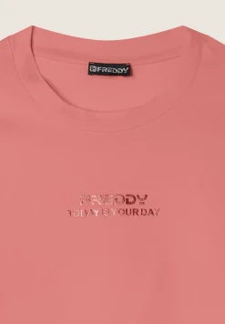 T-SHIRT A MANICA CORTA DA DONNA FREDDY S25WMCT5 P74