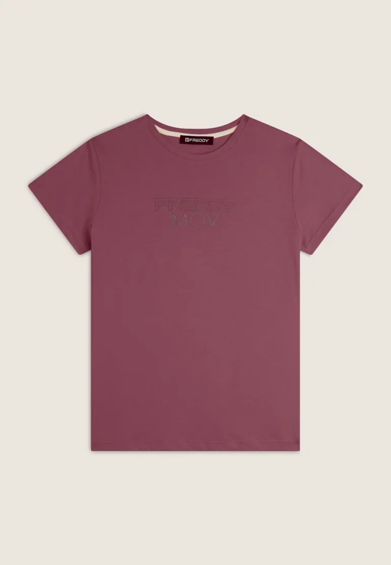 T-SHIRT A MANICA CORTA DA DONNA FREDDY S25WMVT4 E76