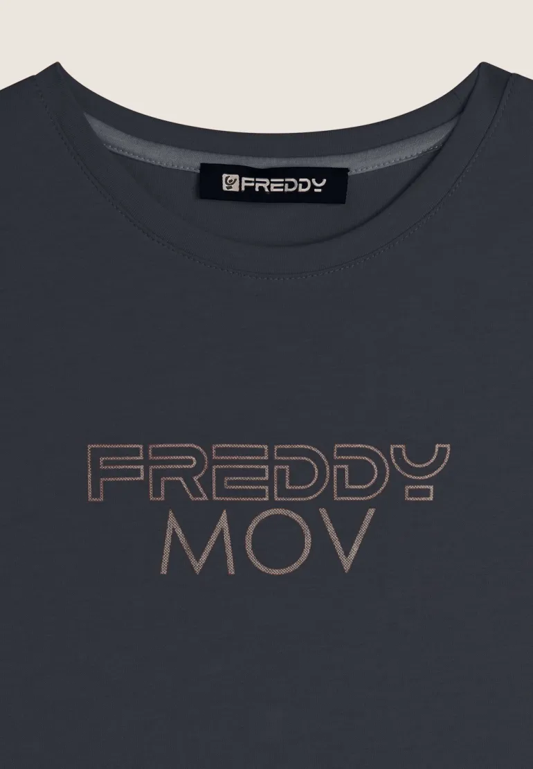 T-SHIRT A MANICA CORTA DA DONNA FREDDY S25WMVT4 N28