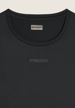 T-SHIRT A MANICA CORTA DA DONNA FREDDY S25WSFT1 N