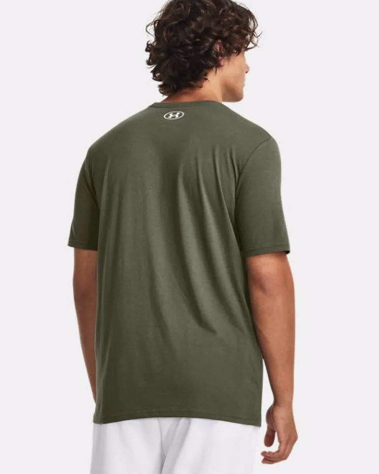 T-SHIRT A MANICA CORTA DA UOMO UNDER ARMOUR UA CAMO CHEST STRIPE 1376830 0390