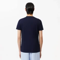 T-SHIRT A MANICA CORTA DA UOMO LACOSTE TH6709 166