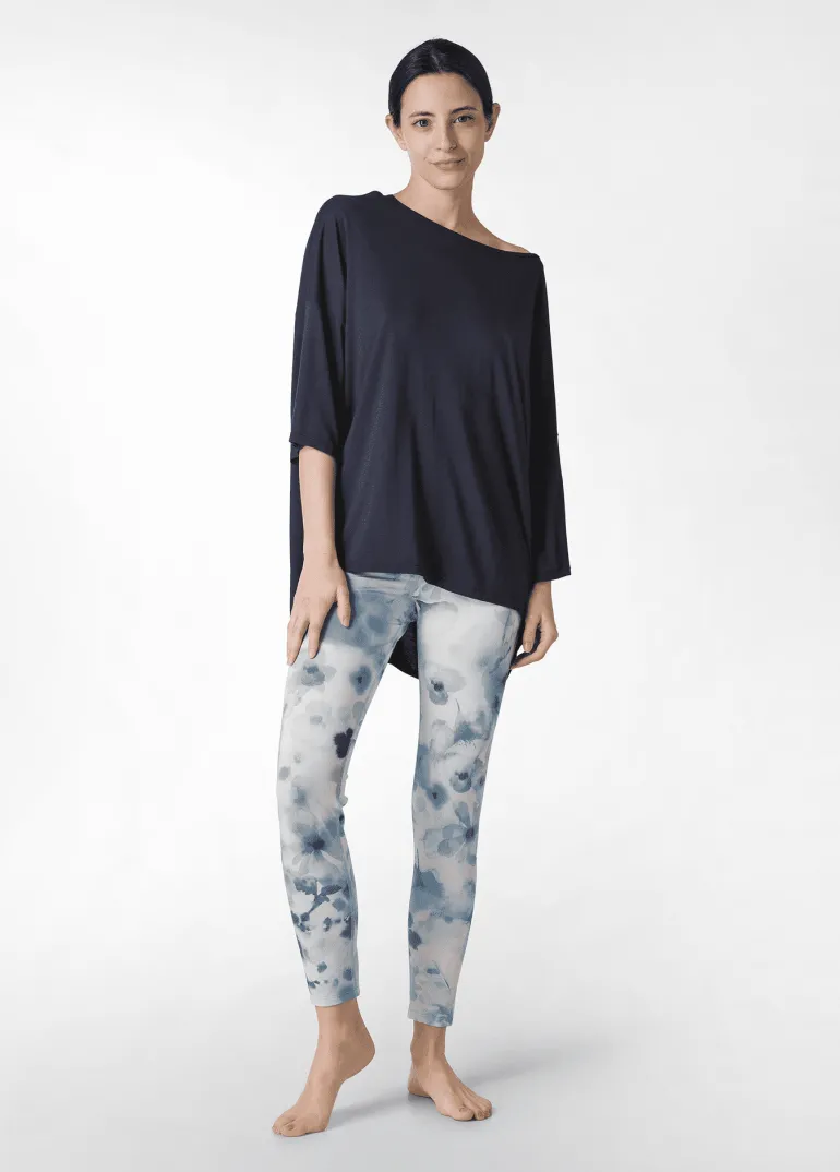 T-SHIRT A MANICA CORTA DA DONNA DEHA BLUE NIGHT A00201 25515