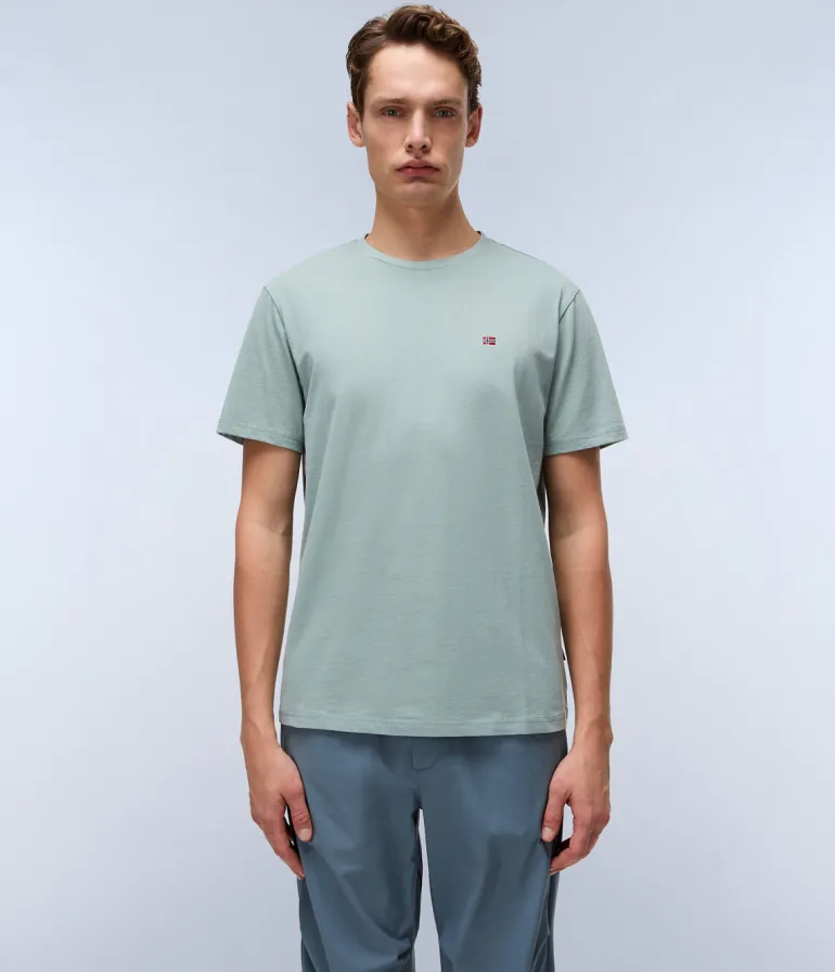 T-SHIRT A MANICA CORTA DA UOMO NAPAPIJRI SALIS SS SUM NP0A4H8D G1X