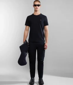 T-SHIRT A MANICA CORTA DA UOMO NAPAPIJRI SALIS SUM BLAC NP0A4H8D 041
